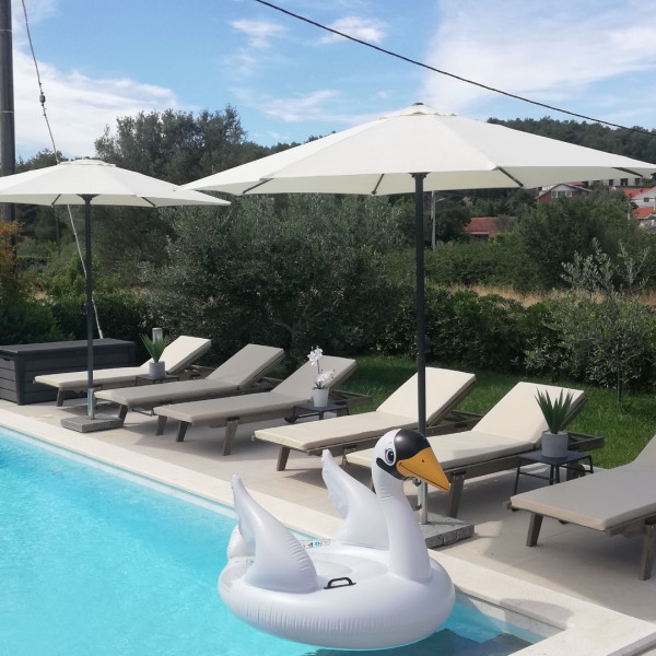 Villa Rossa, Villa Rossa mit beheiztem Pool und Whirlpool, Ždrelac, Insel Pa&scaron;man, Kroatien Ždrelac